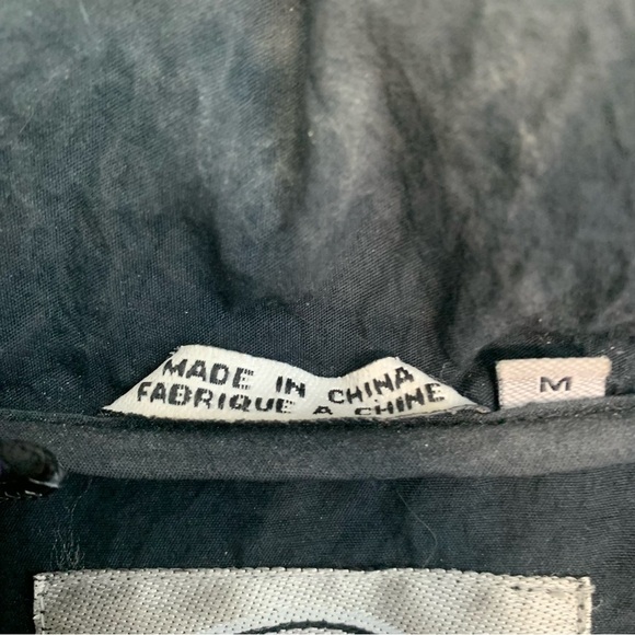 Life’s Adventure Dash Retro Black Neon Windbreaker Men's Jacket Medium - Picture 8 of 8